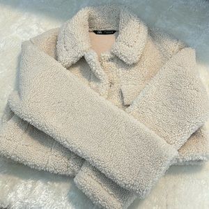 Zara fur jacket
